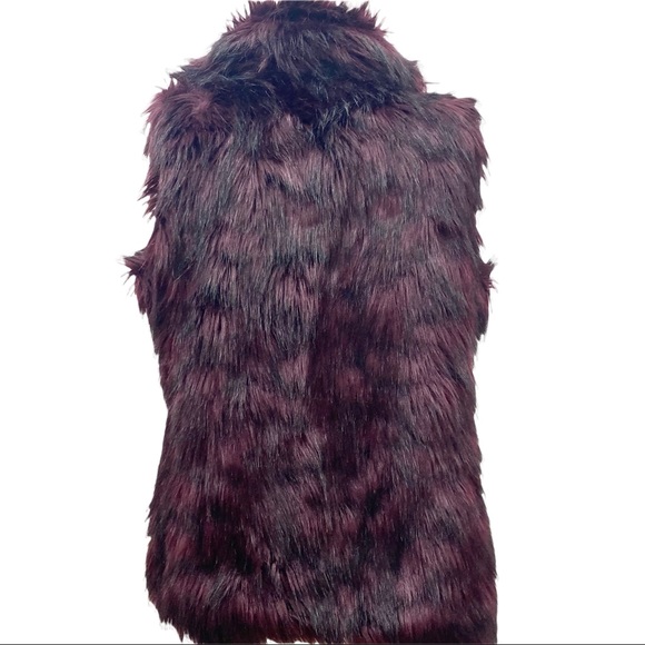 ADRIENNE LANDAU Faux Fur Vest in Purple - Picture 6 of 9